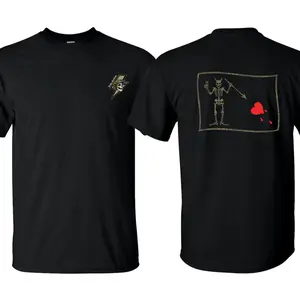 Hoist The Black Flag Skull Warrior Shirt With Dark Military Inspired Graphic And Chaos Driven Message, Streetwear Tactical Tee For Men With Rebel Energy And Bold Style