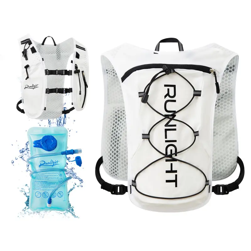 Lightweight Running Vest: Mesh Fabric for Maximum Breathability and Comfort