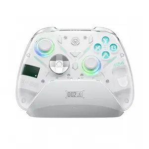 K20  Controller Compatible with  2//PC/iOS/Android, Hall Effect Joystick, 1000Hz Polling Rate, Tri-Mode /2.4G/Wired Gamepad, RGB  Dock,  Buttons