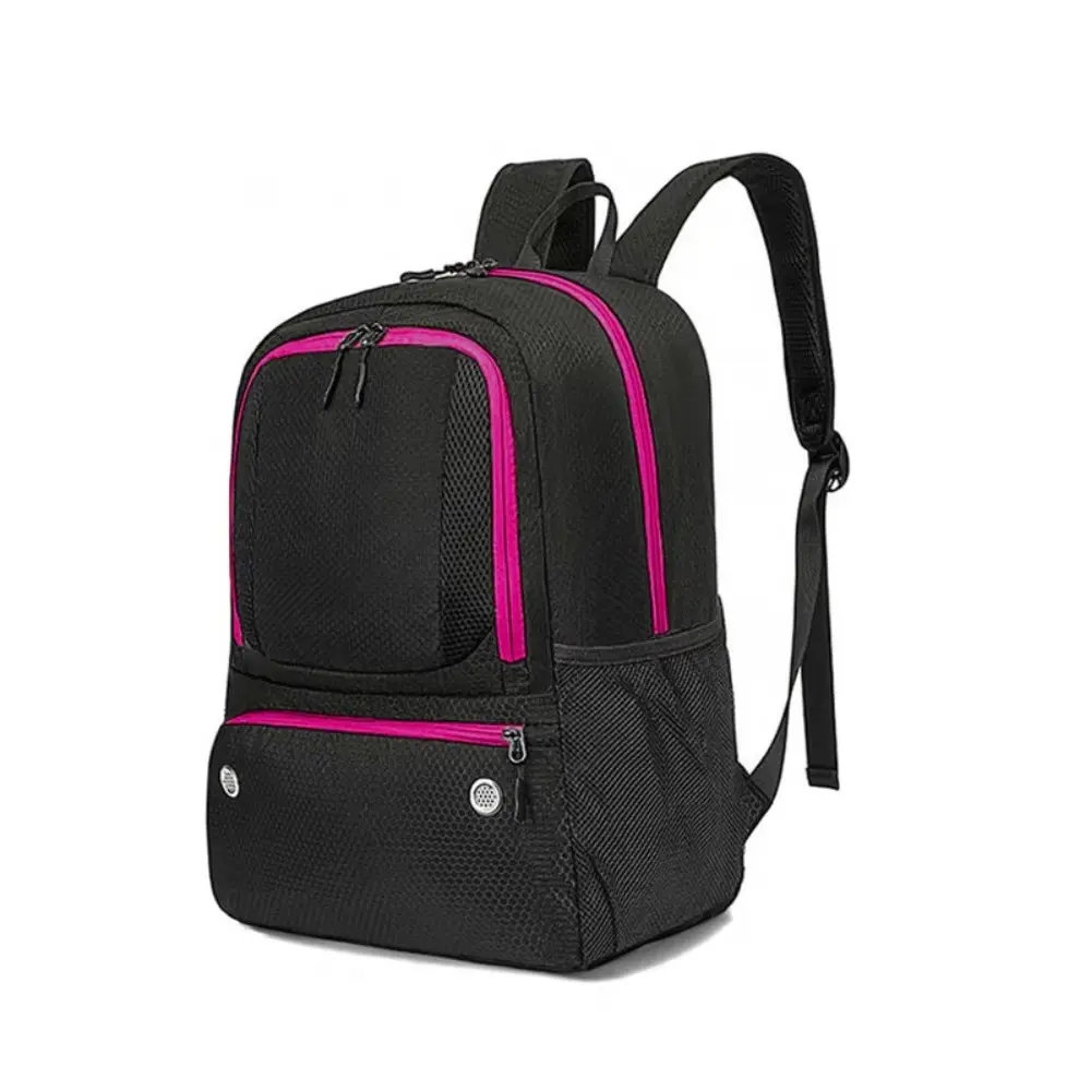 Large Capacity Soccer Backpack with Independent Shoe Compartment, Lightweight Waterproof Breathable Sports Fitness Shoulder Bag, Athletic Backpack, Lightweight Rucksack