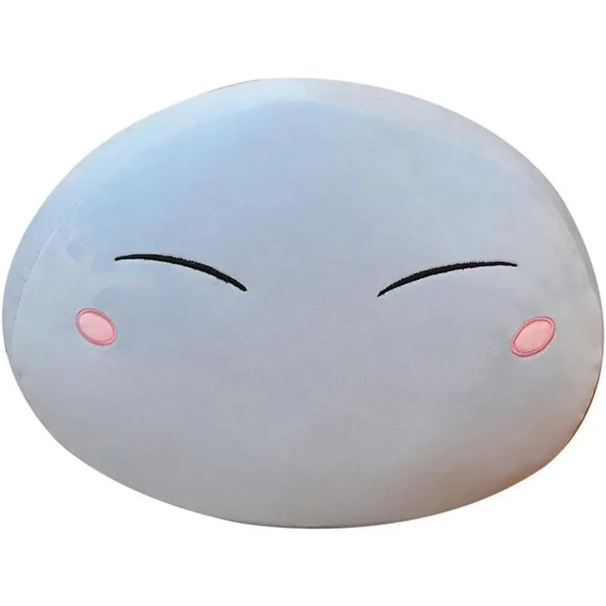 Anime Slime Plushie Stuffed Doll Plush Pillows Plush Stuffed Doll Pillow Toys Gifts(17.7in, Happy)