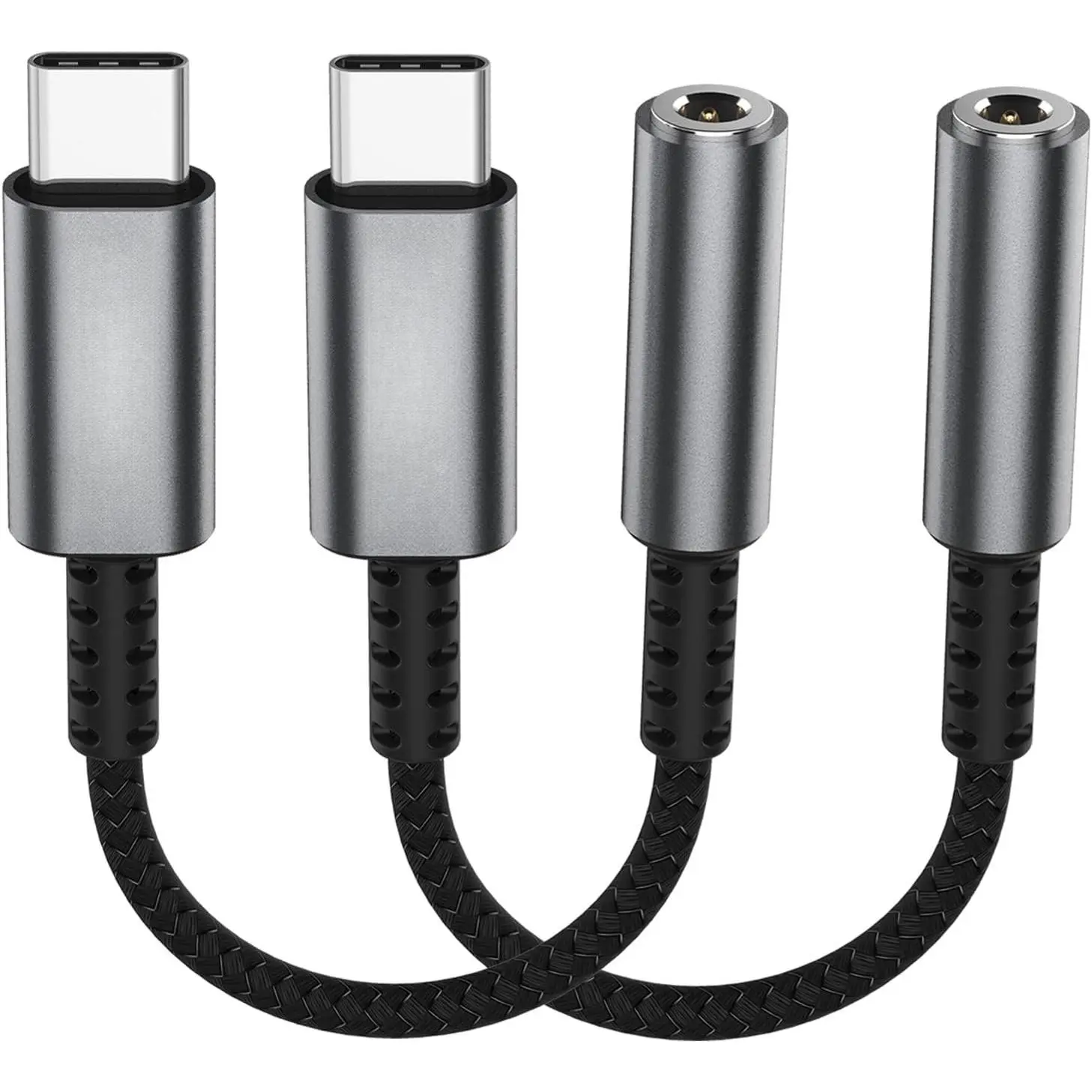 USB Type C to 3.5mm Female Headphone Jack Adapte