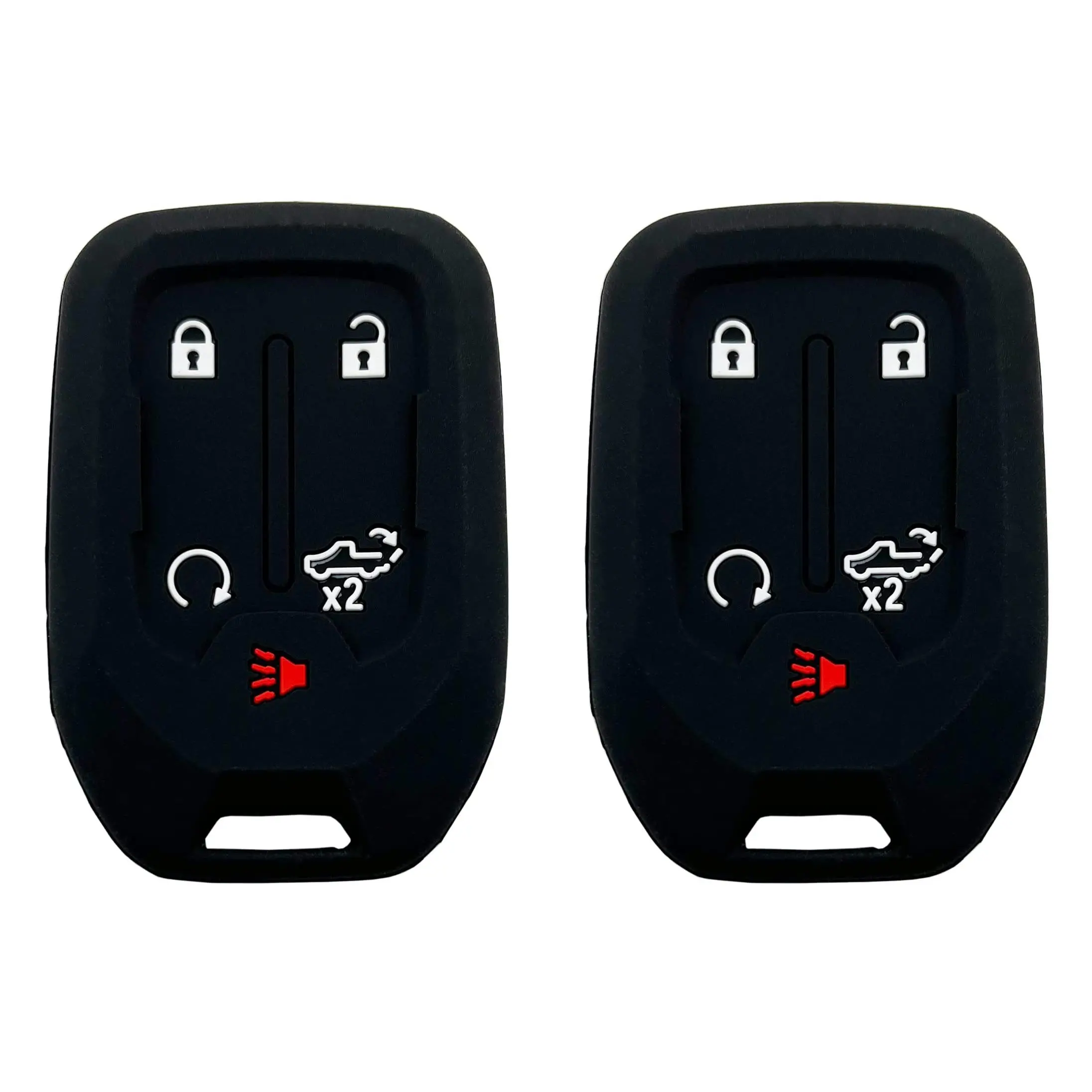 Black with White 2 Pack