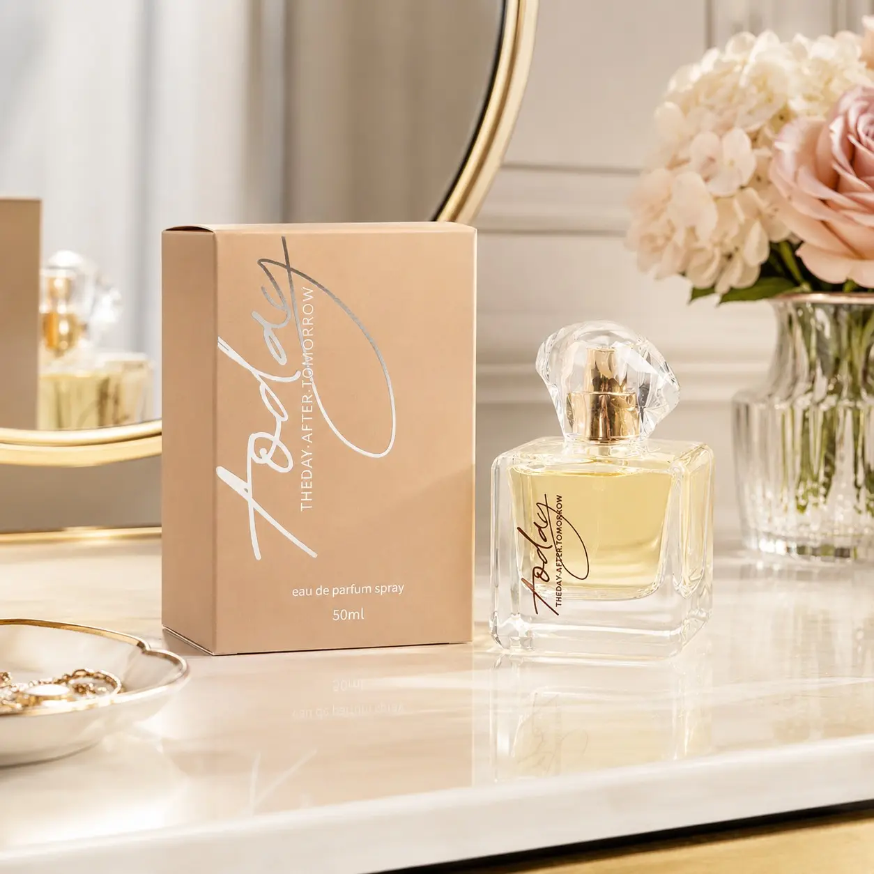 50ML Women's Fragrance Spray, Elegant Daily Perfume, Long-Lasting Scent for Commute and Dates, Perfect Gift for Birthdays and Holidays