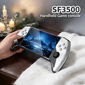 2026 New Sf3500 Upgrade Handheld Game Console, Portable Gaming Host, 5-Inch IPS Full HD Screen, 3000mah Long Battery Life, Ideal for Gamers