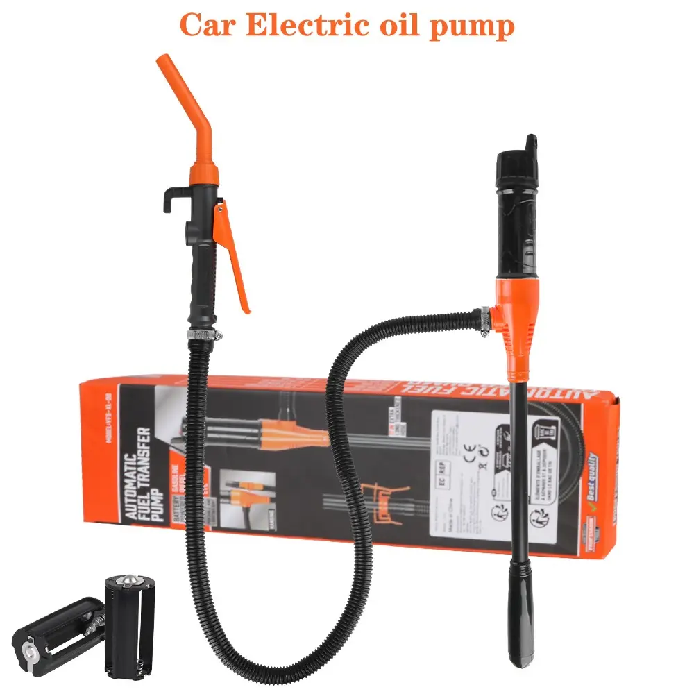 Cordless Electric Fuel Transfer Pump, Automatic Battery-Powered Pump for Car, RV & Marine, Gasoline Transfer Pump