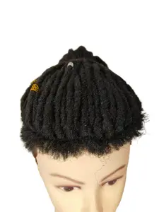 Men's Braided Wig Piece, Adjustable and Loose Fit, Perfect for Daily Wear, Street Dance Parties, Trendy and Unique Style