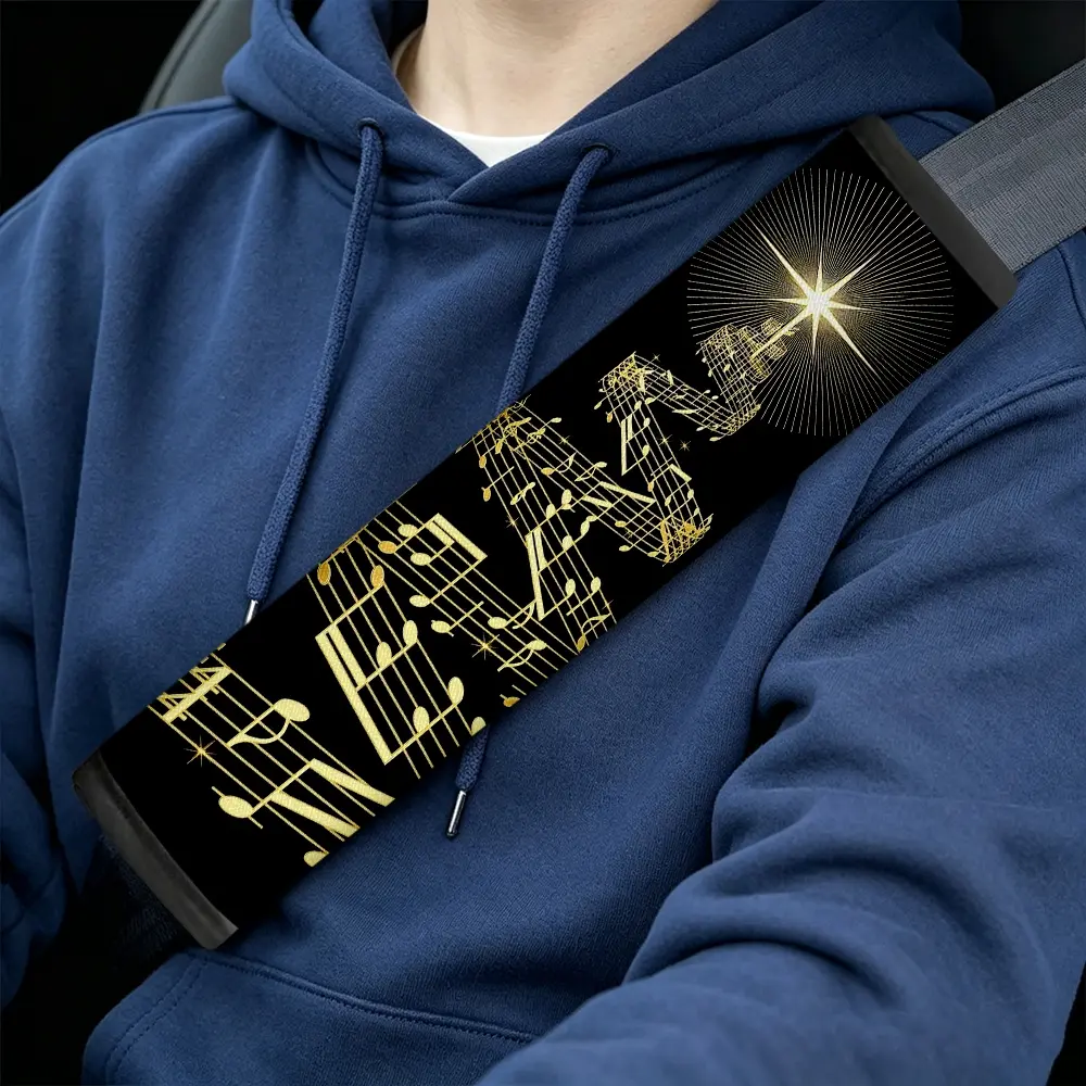 2pcs Christmas Tree Seat Belt Shoulder Cover Seat Belt Shoulder Pad Reduces Shoulder Compression and Increases Comfort, Suitable for Truck and RV Seat Belt Decoration