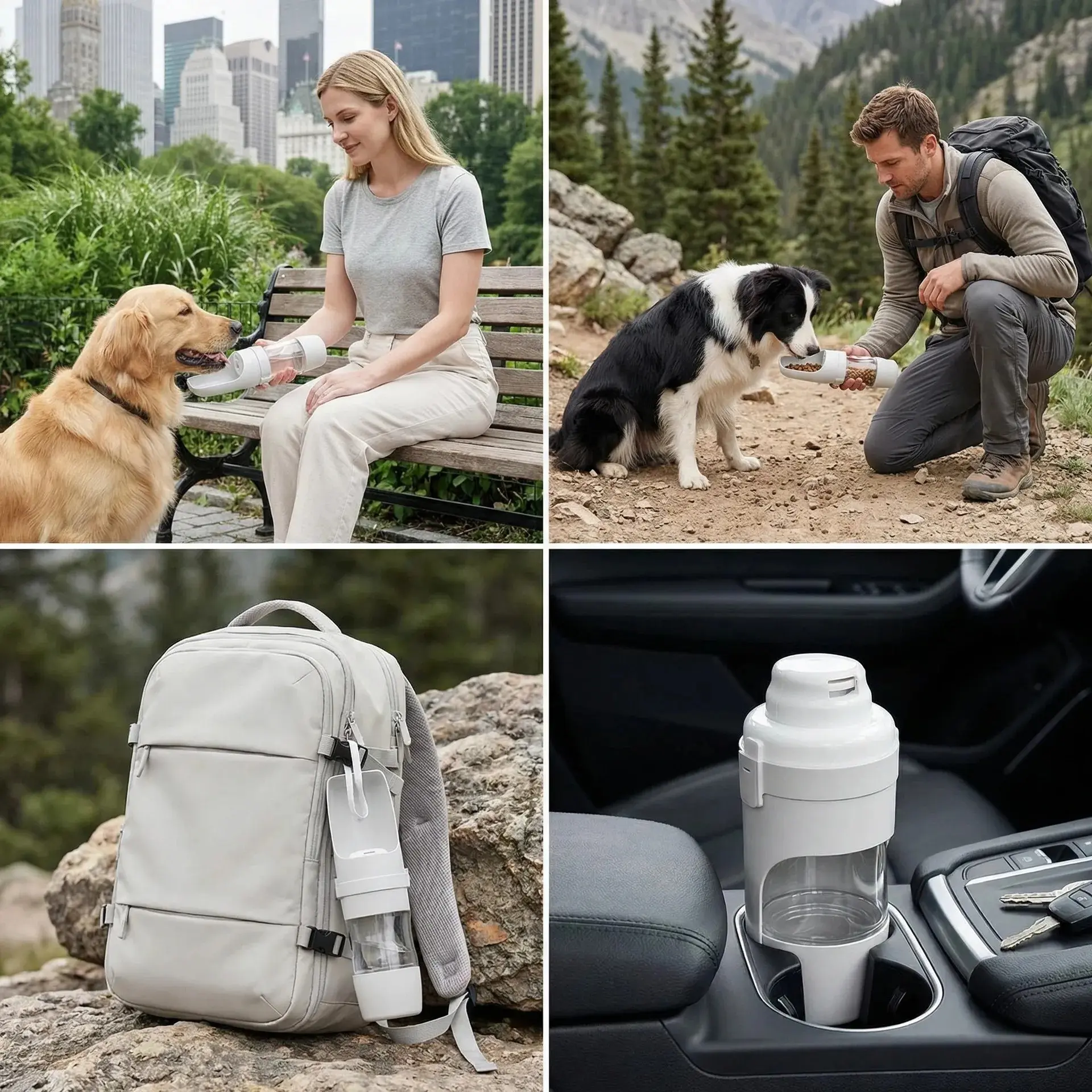 New Dog Water Bottle, Outdoor Pet Hydrator, Large Capacity Portable Cup, Convenient Feeding and Drinking Cup for Dogs