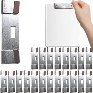 Electroplated Metal Vertical Blind Repair Kit 30PCS Repair Tabs Vane Savers for Vertical Blinds Replacement Slats