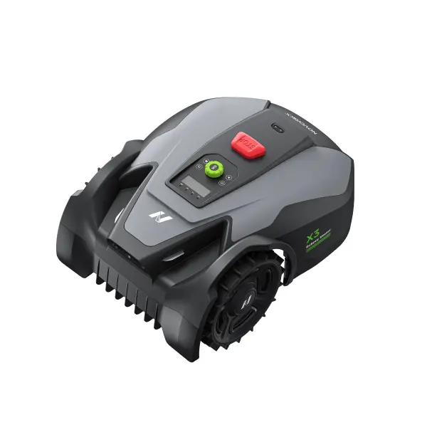 NovorikX X3 Robotic Lawn Mower - 91.8wh Built-in Battery, Remote Control for Efficient Lawn Maintenance