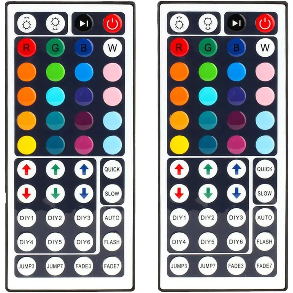44 Key RGB LED Light Strip Remote Controller Led Light Remote  for SMD 5050 2835 3528 Led Strip Lights