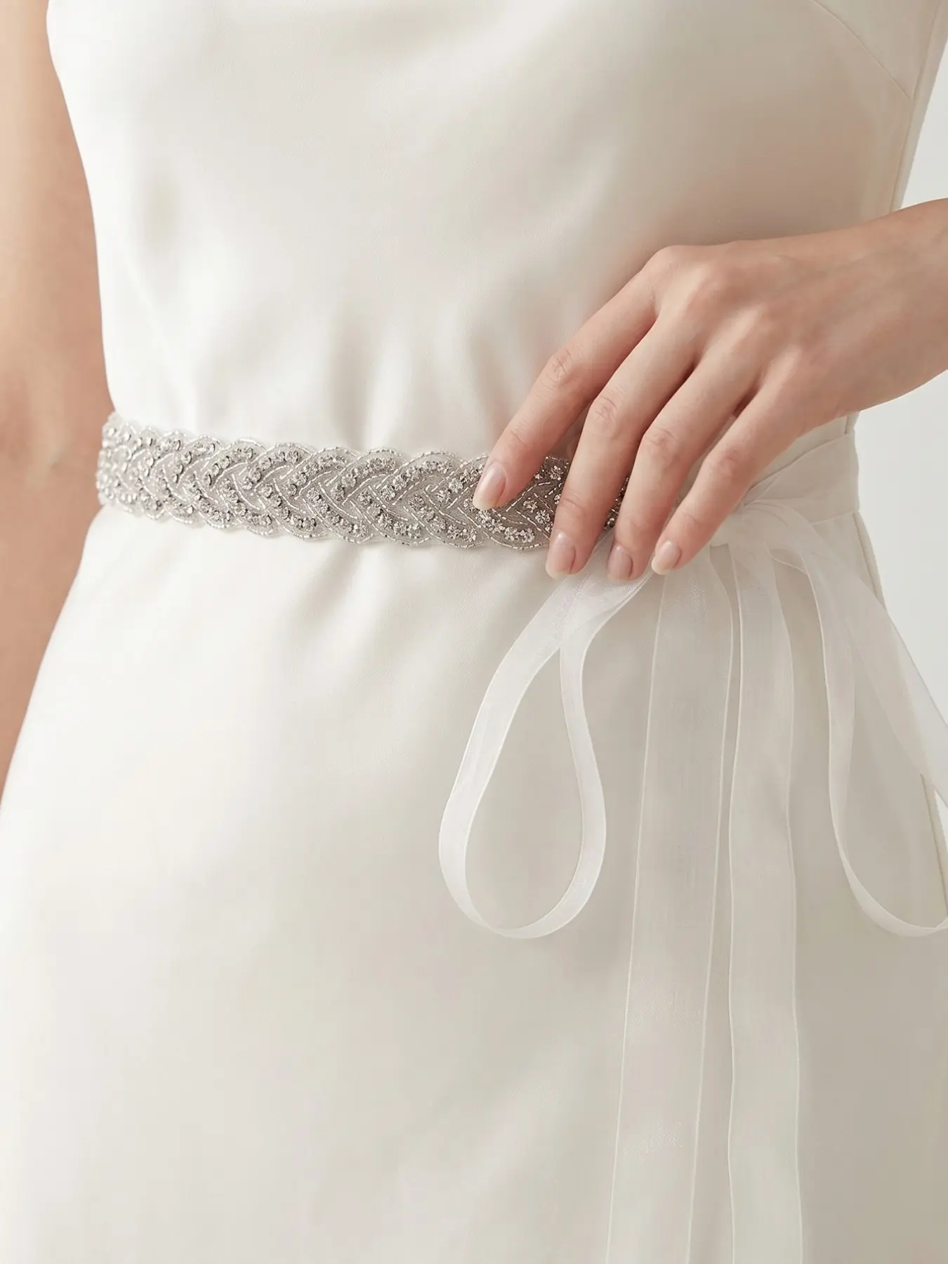 High-End Handmade Rhinestone Wedding Belt, Exquisite Belt, Elegant Bridal Gown Accessory, Sparkling Evening Dress Trim, Dress Belts, Belts for Dresses, Bride & Bridesmaid Fashion