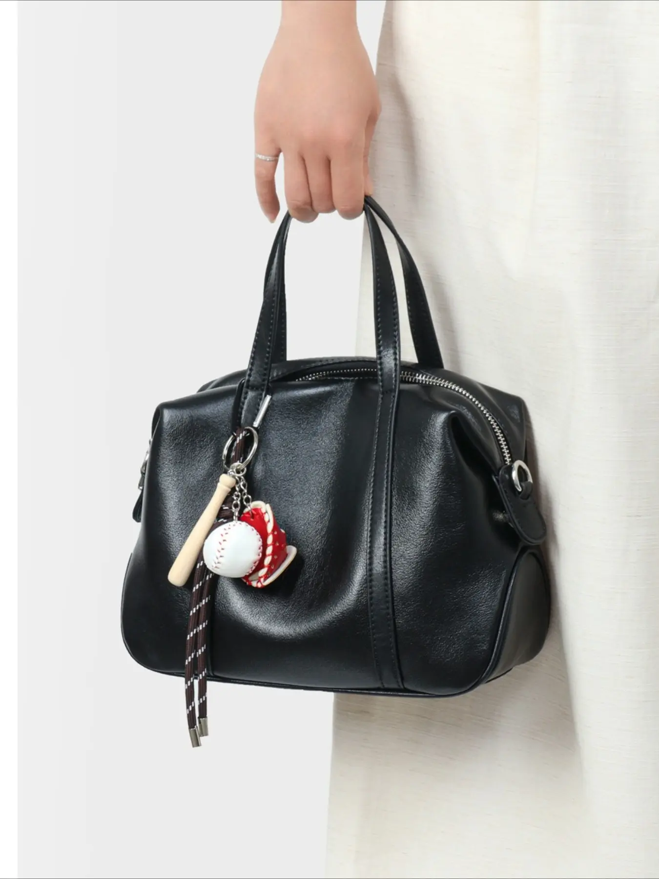Bag Women's New Commuter Leather Women's Bag Large Capacity Mom Bag Crossbody Bag Premium Handbag
