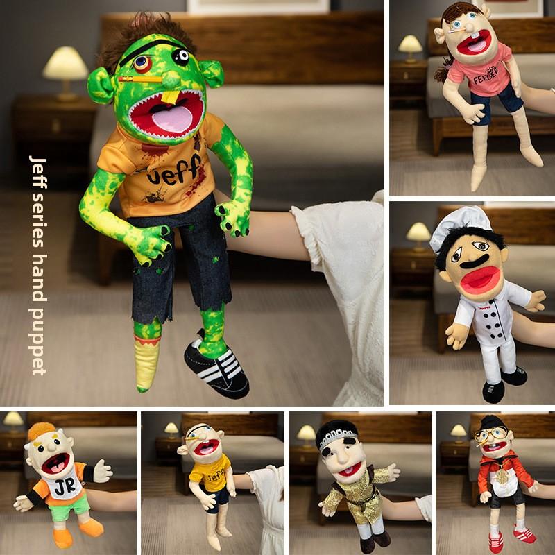 Jeff series ventriloquism large hand puppet performance