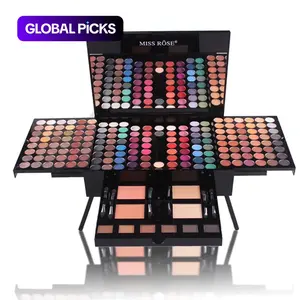 Multicolor Makeup Palette Set, 180-Color Eyeshadow, Blush and Highlighter Palette, Portable Good Girl Cosmetic Palette for Women, Facial Makeup Set, Glam Set, Complete Makeup Kit, Face Makeup Sets, Glamour Set