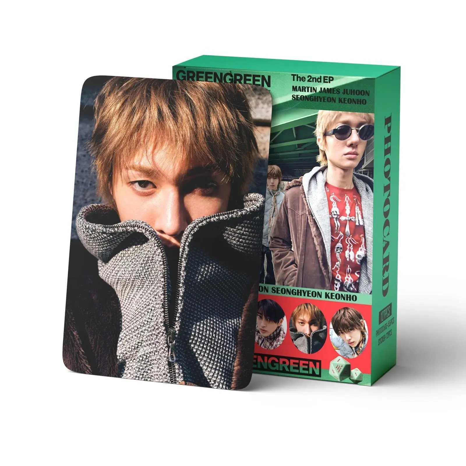 127pcs New Album CORTIS GREENGREEN JAMES MARTIN Photocards Stickers Kpop Merch Lomo Cards Set Fans Collection Cards Gifts