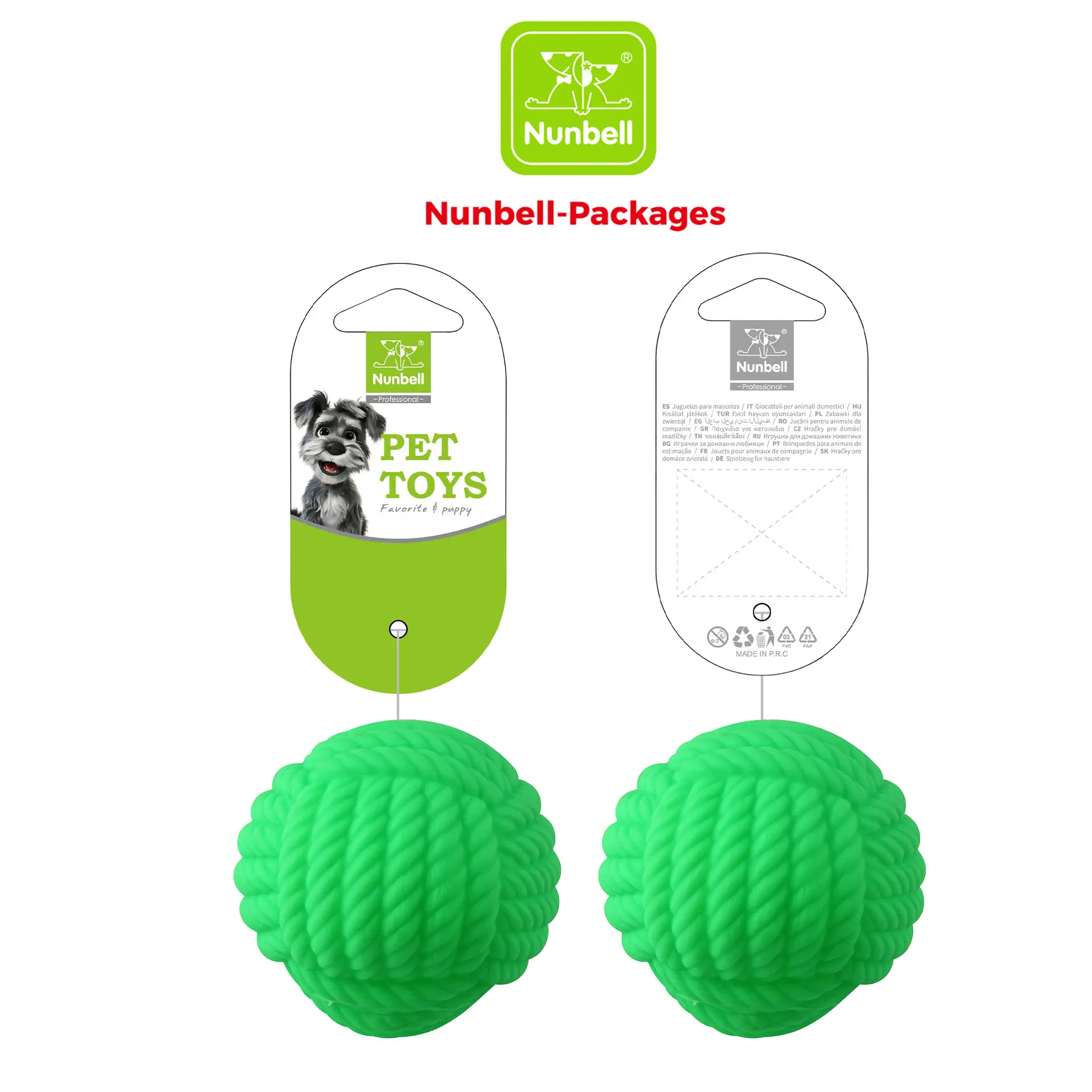 Pet toy, vinyl sound toy ball, durable chew toy for dogs, teeth-cleaning and entertaining toy for dogs