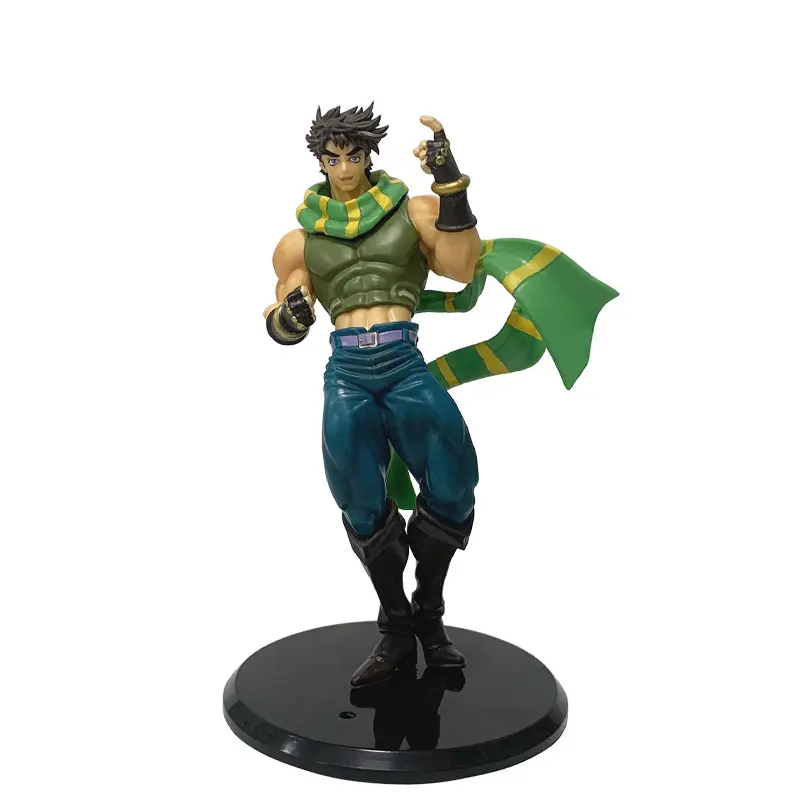 JoJo's Bizarre Adventure 22cm Joseph Joestar PVC Action Model Toys Anime Figure Glazovin