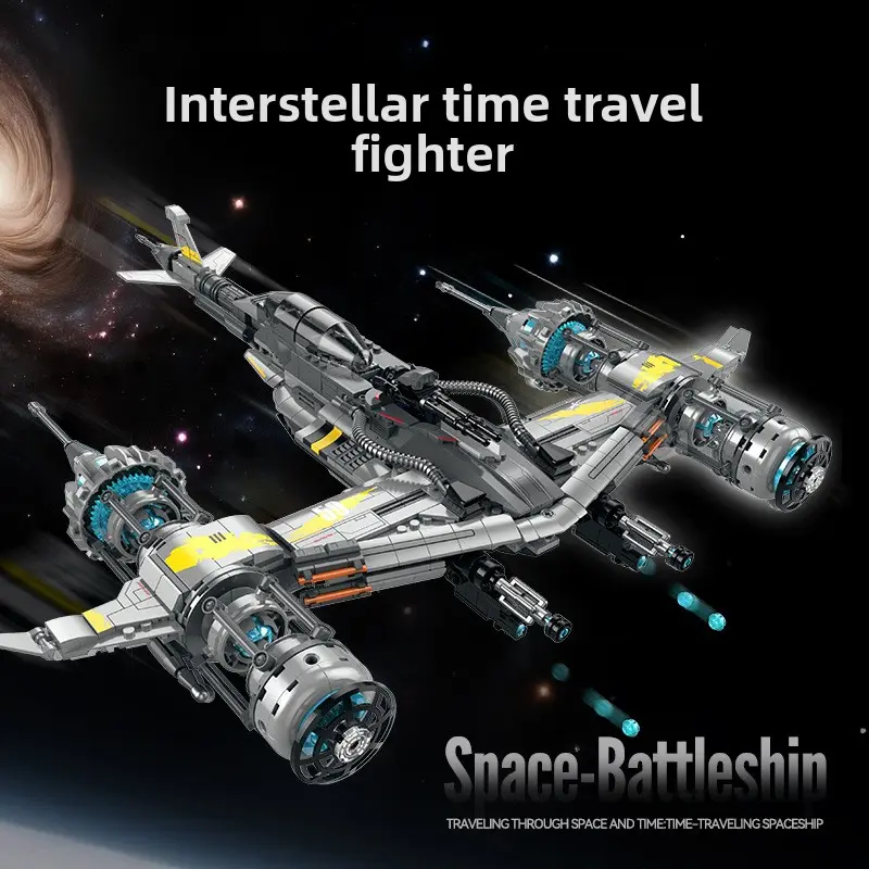 Shadowed Wing] 1127 PCS Sci-Fi Spaceship Building Blocks Set, MOC Technic Mechanical Carrier Ship Model Kit with LED Light, Futuristic Aircraft Construction Toys, Collectible Display Gift for Adults & Teens