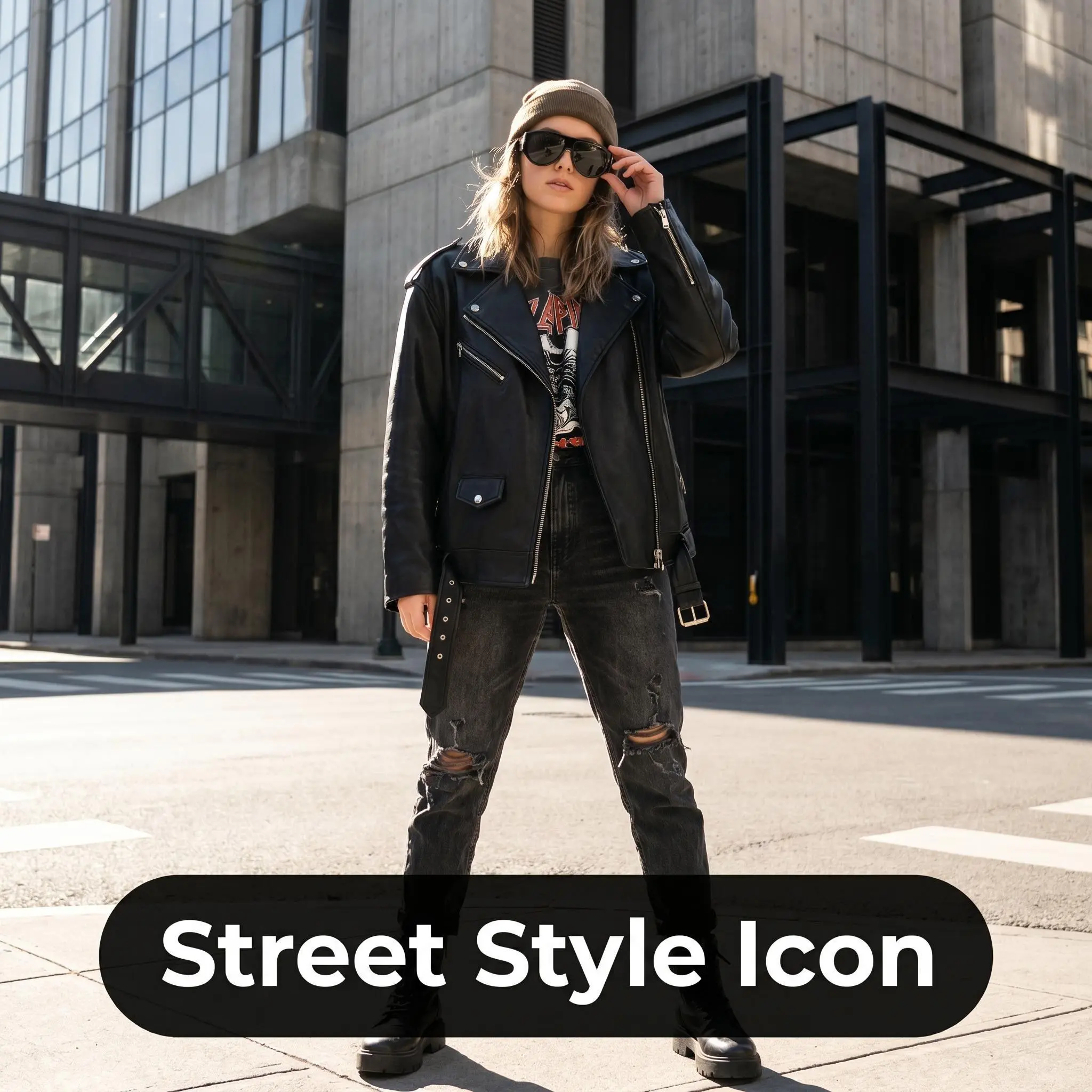 Glossy Black Bold Shape Shield Frame Oversized Sunglasses - No-Pinch Frame, Street Look, Daily Wear Sun Protection, Single Pair for City Commute Anniversary Gift