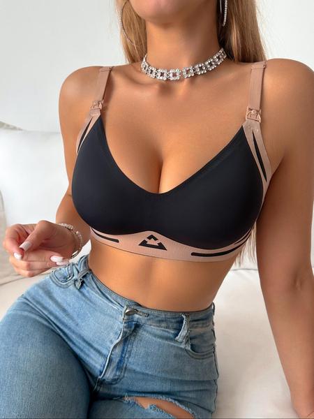 2 Pack Nursing Bras, Seamless Design for Ultimate Comfort, No Underwire Support, Soft Breathable Fabric, Ideal for Breastfeeding Moms, Maternity Supplies, Pregnancy Maternity Bra