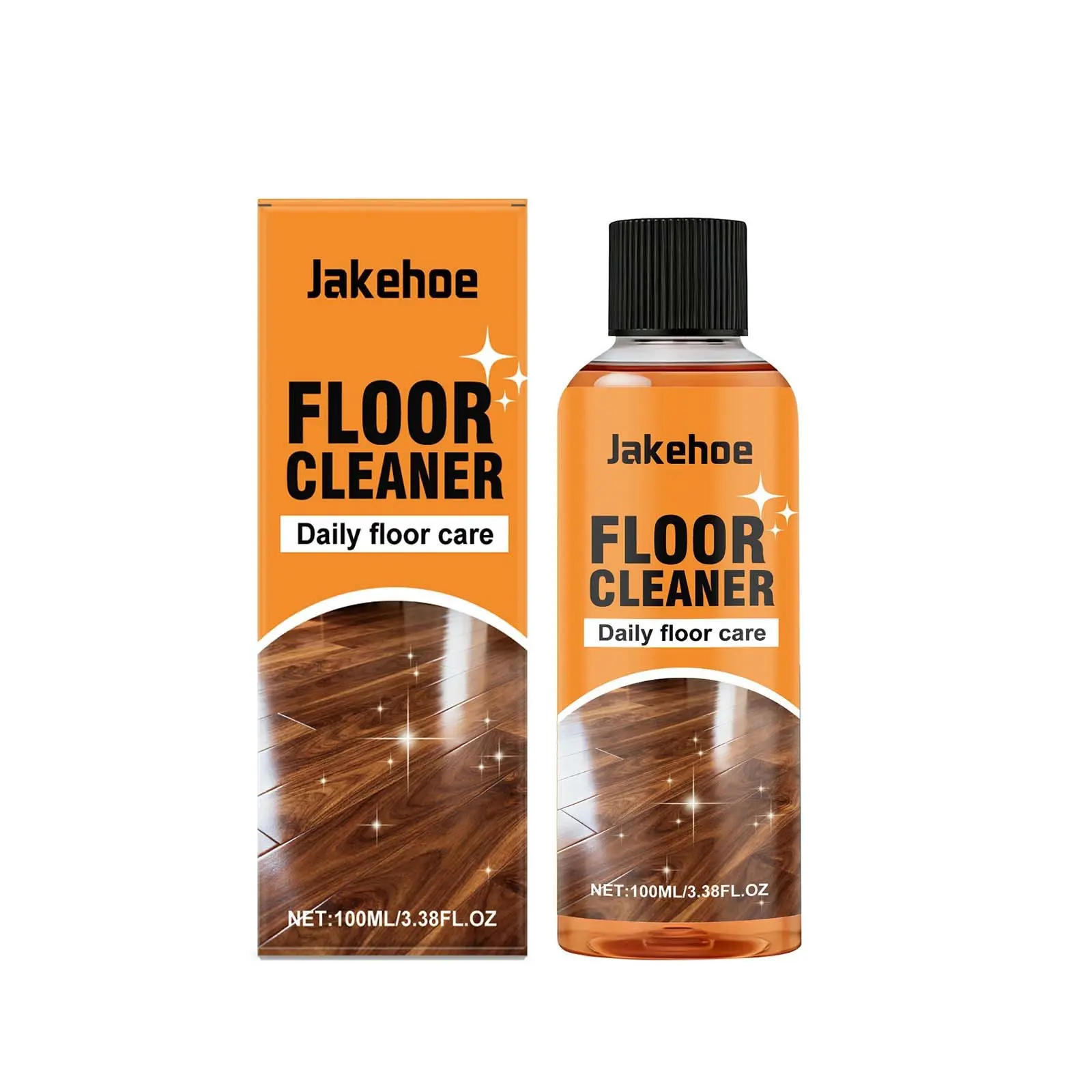 Hardwood Floor Cleaner and Polish with Polyethylene Wax – Household Cleaner, Restores Shine, Fills Scratches, Streak-Free for Wood & Tile