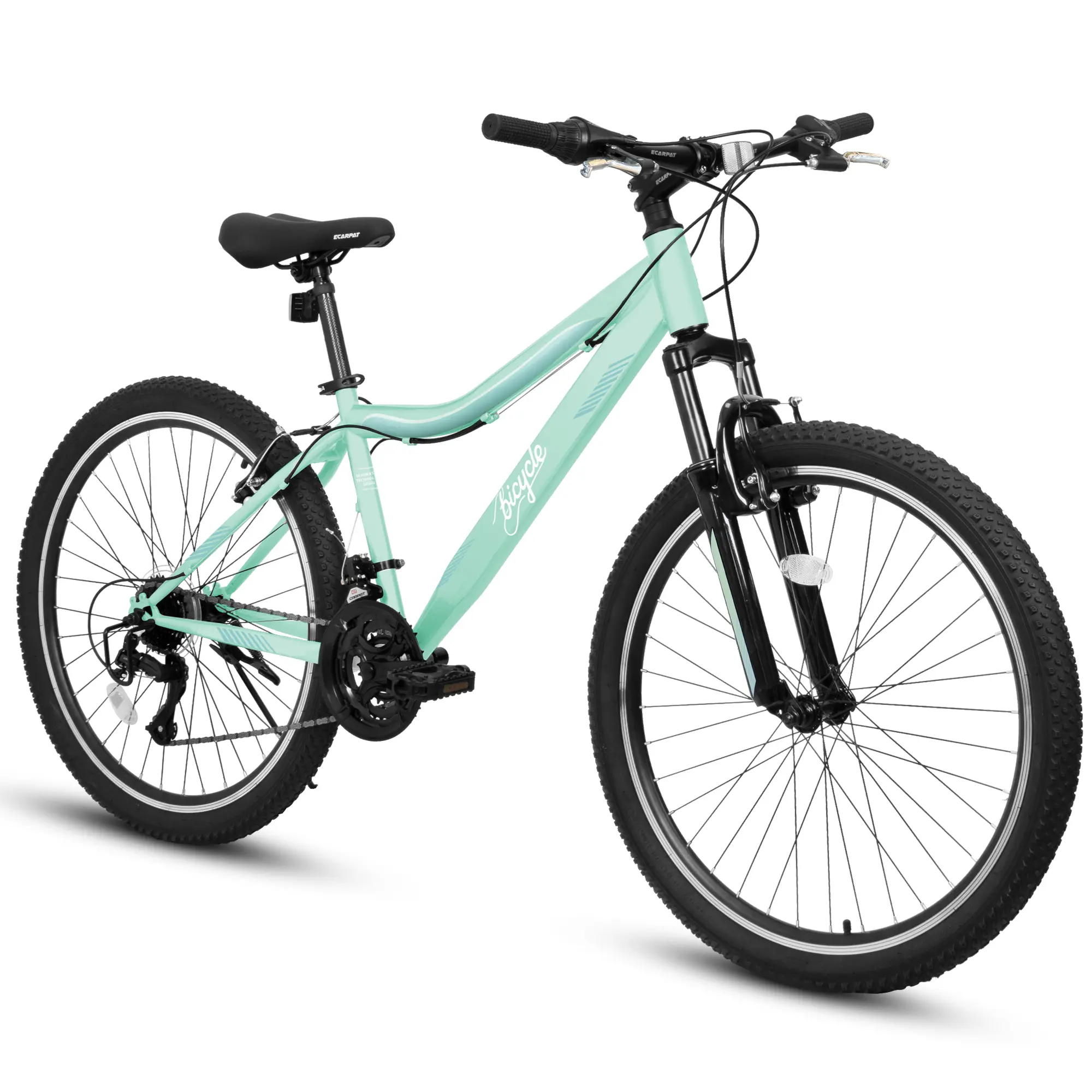 ARCH Mountain Bike 24/26 Inch High-Density Carbon Steel Frame 21 Speed Front Suspension Dual V-Brakes 80% Pre-Assembled for Men Women Teens Off-Road Trail Riding, Home Furniture and Household Product Search Terms for US Online Shopping