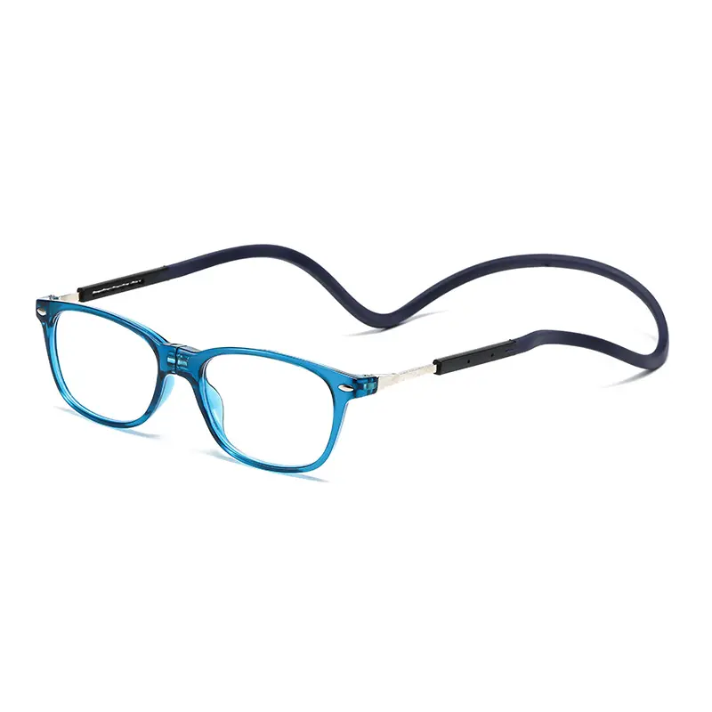 Magnetic Neck Hanging Reading Glasses Fashion Presbyopia Glasses Ultra Light Anti Lost Portable Eyewear For Men Women Elderly Daily Reading