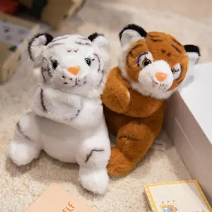 1Pc Lovely Panda Plush Toy Cartoon Plush Tiger Pillow Stuffed Soft Dolls for Birthday Valentine's Gift