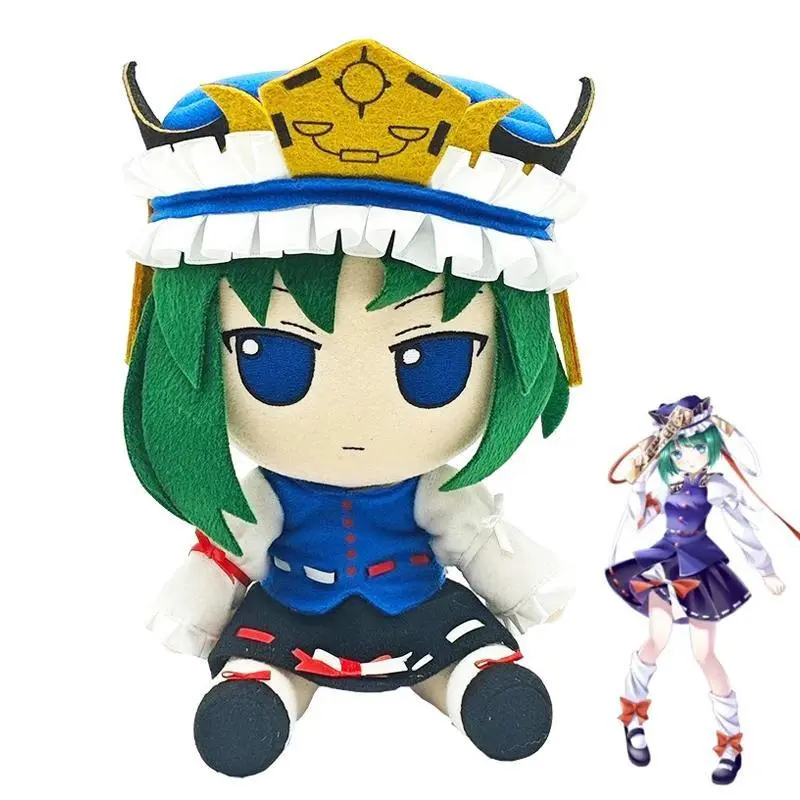 Anime Touhou Project Fumo Shikieiki Yamaxanadu Cosplay Pillows Soft Costume Cotton Cartoon 20cm Plush Holiday Gifts Birthday