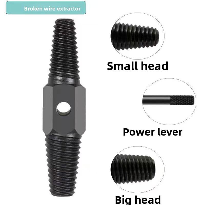 Faucet broken thread extractor, universal water pipe angle valve broken screw extractor, disassembly tap, broken thread removal tool