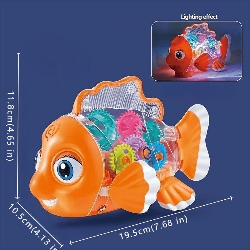 Kids Ladybug Dinosaur Walker Car Toy, Electric Transparent Gear Swing Toy with Lights Music, All Direction Walking Sensory Educational Toy, Indoor Outdoor Play Gift for Boys Girls Birthday Children's Day