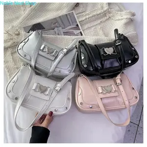 Women's Trendy Korean Minimalist Underarm Bag, Chic Dual-Use Shoulder Crossbody Purse, Compact Daily Handbag for Casual Outfits & Short Travel Trips
