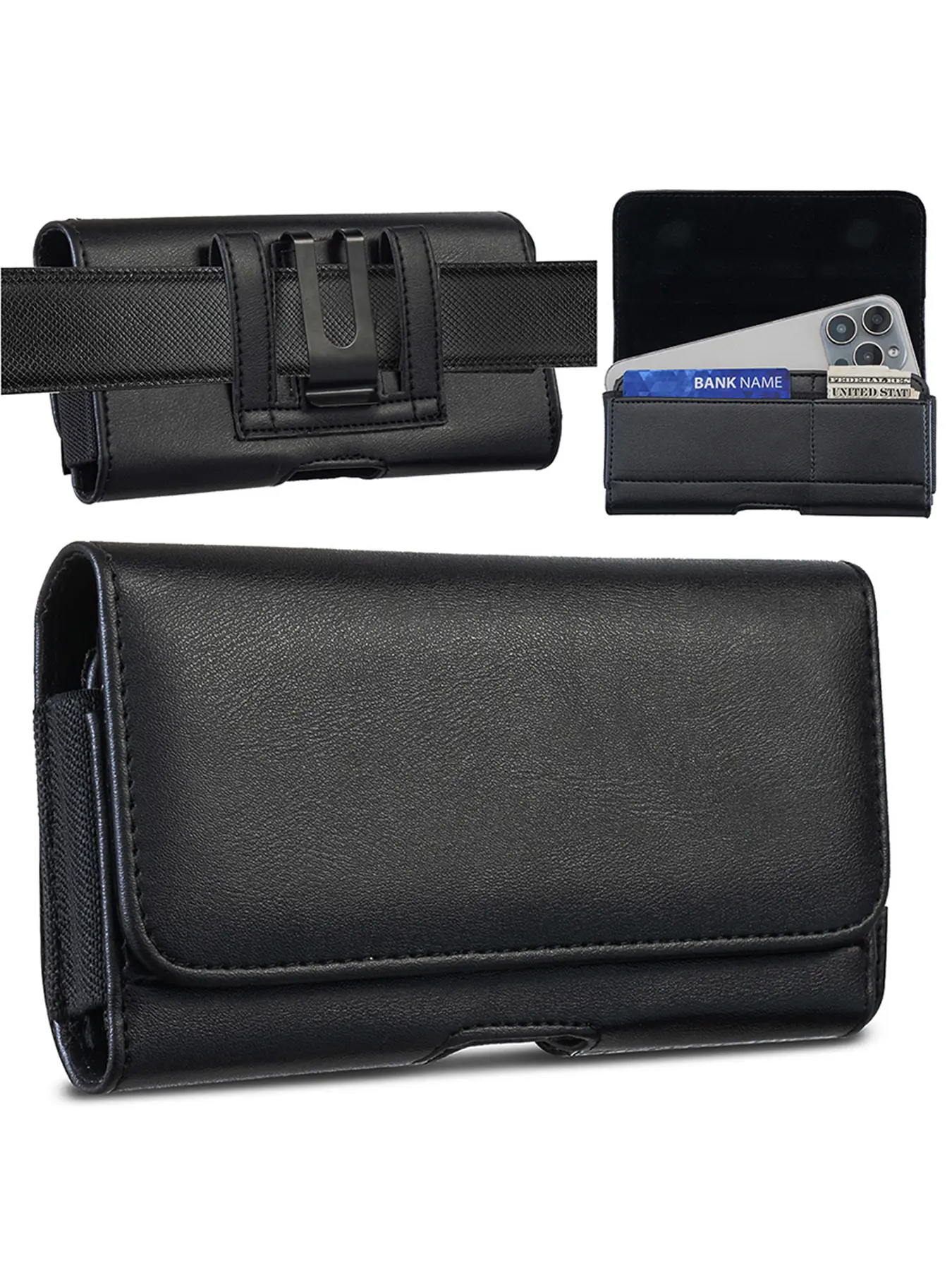 1 men's multifunctional fashionable waist bag with card slot design, suitable for storing mobile phones, cash, and cards, suitable for daily travel and outdoor activities, fashionable and trendy men's outdoor mobile phone storage waist bag