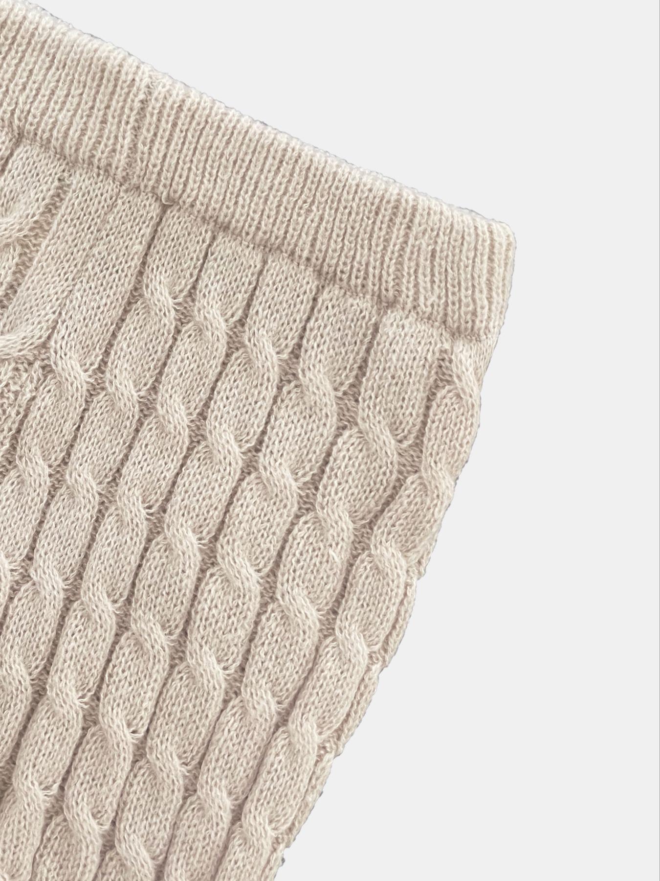 Women's Solid Sweater & Pants Set, Casual Fashion Cozy Long Sleeve Top & Trousers for Fall, 2 Piece Sets Women, Women's Fall Knitwear Outfits, Sweater Sets, Sweater Co-ords