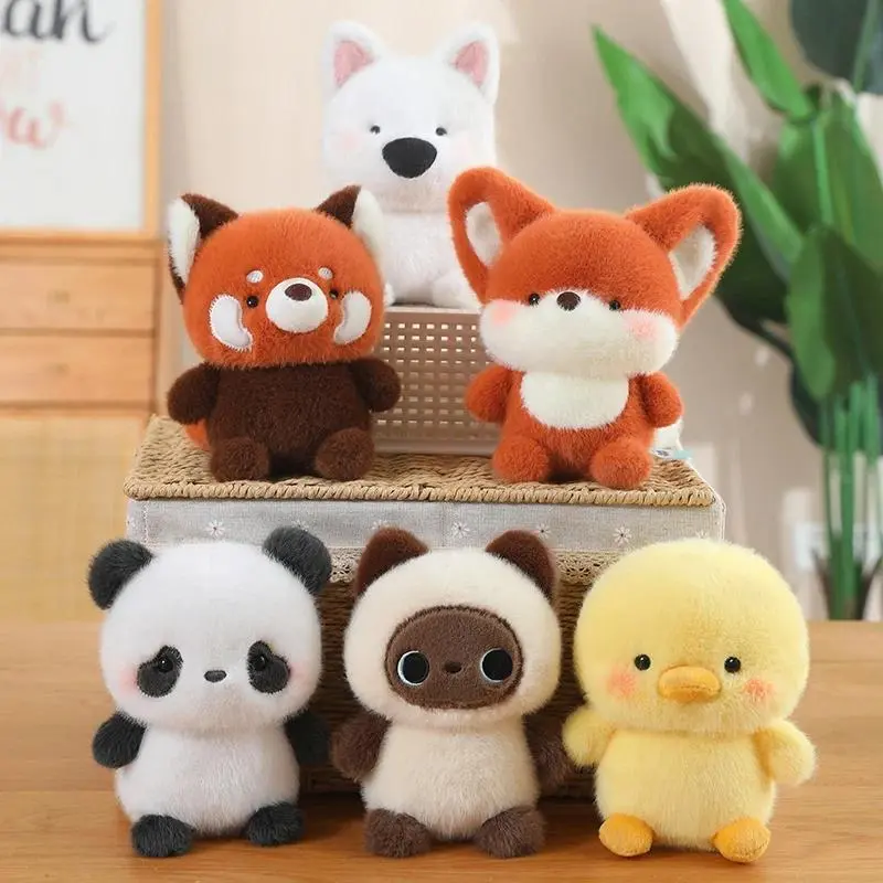 MINI Companion Doll Cute Mini Table Companion Plush Toy Kawaii Stuffed Toy Accompanying Learning Work Life Doll Office Desk Deco