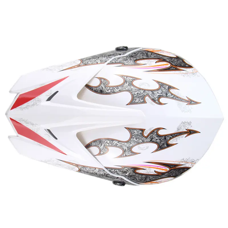 Ghost-Style Full Face Helmet for Teens with Adjustable Headgear & Helmet Visors, Suitable for ATV, Mountain Bike DH Riding