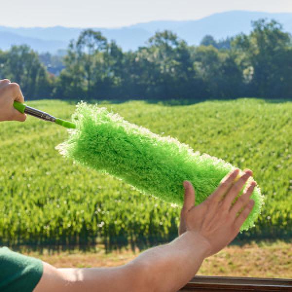 Extendable Feather Duster, Microfiber Duster, Ceiling Fan Duster, Feather Dusters for Cleaning, Dust Cleaner, Cobweb Duster - Electrostatic Bendable Head - Set of 2 Replacement Heads ceilingfan duster Extendable Feather Duster, Microfiber Duster, Ceiling Fan Duster, Feather Dusters for Cleaning, Dust Cleaner, Cobweb Duster - Electrostatic Bendable Head - Set of 2 Replacement Heads ceilingfan duster