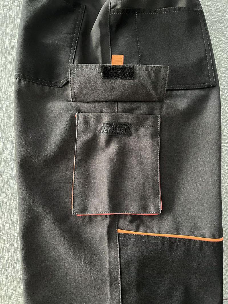 Men's Work Suit with Multiple Pockets Wear-Resistant for Car Maintenance & Work Safety Overalls Menswear Clothes Uniforms Workwear