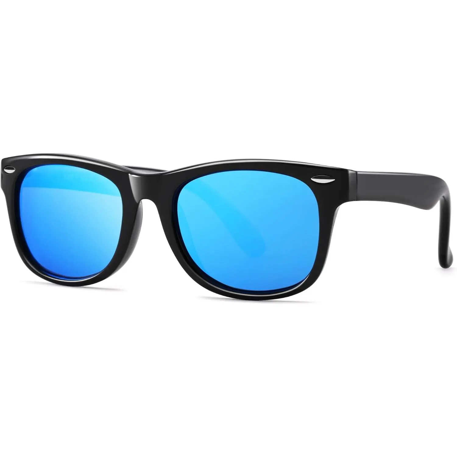 Kids Polarized Sunglasses, Flexible TPEE Frame Shades for Toddler Girls Boys, Ages 3-12