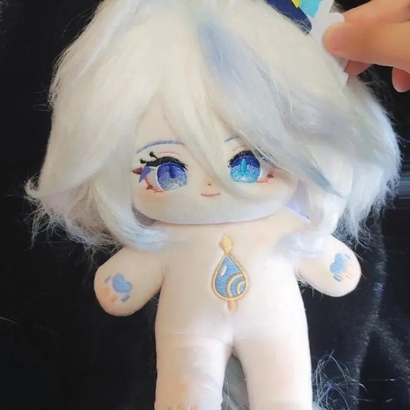 20cm Game Genshin Impact Furina Girl Plushie Cartoon Cotton Cute Plush Doll Body Cotton Doll Toys Stuffed Toys Plushie Gift
