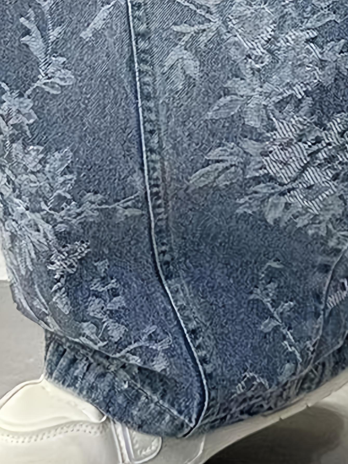 (New)Back-to-School Season Valentine's Day Fashion Trend Boys' Pants 2026 New Jacquard Simple Versatile Loose Wide-Leg Stylish Boys' Jeans