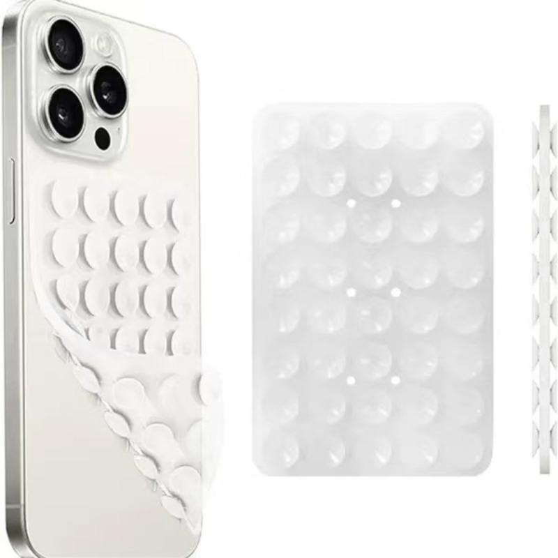 Silicone Suction Cup Phone Case Mount, 1 Count Double Sided Phone Holder Mount, Hands-Free Strong Grip Holder for Selfies and Videos, Phone Accessories Silicone Suction Cup Phone Case Mount, 1 Count Double Sided Phone Holder Mount, Hands-Free Strong Grip Holder for Selfies and Videos, Phone Accessories