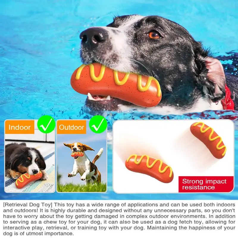 Dog Chew Toys Aggressive- Chaewers.Indestructible Dog Toy For Aggressive Chewer,Tough Chew Toys For Dogs  Rubber  Orange Plain