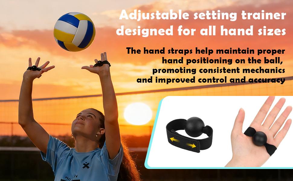 Volleyball Serve Trainer & Rebounder Training Kit – Adjustable Solo Volleyball Trainer for Volleyball Serving Practice and Volleyball Training Equipment for Beginners & Players