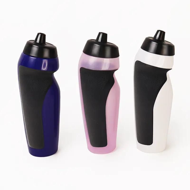 Professional sports squeeze water bottle, pp material, 600ml, for cycling, running, and outdoor activities - portable hydration cup