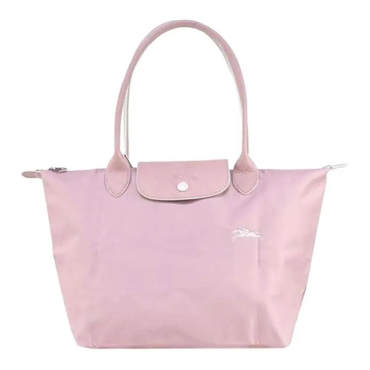 Longchamp Le Pliage Club 28 Foldable Fabric Purse for Women, Pink