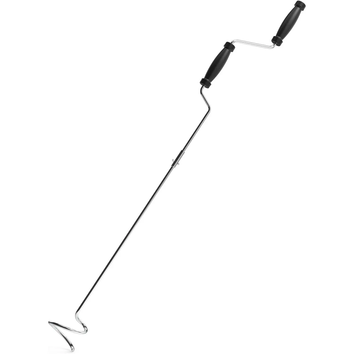 Stainless Steel Compost Aerator Tool - Manual Turner & Mixer for Compost Tumblers and Bins | Faster Decomposition, Rust-Proof