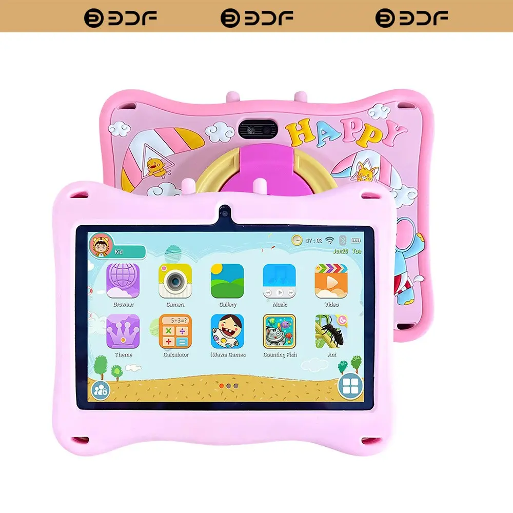 Bdf Tablet 7.0 Inches Android 13, 1280x800 HD IPS Touchscreen, 4GB+64GB, 4000mah Battery, Office & Leisure Multi-Scene Use